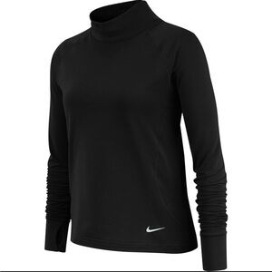 Girls Large Nike Dri-Fit Pro Warm Training Sports Shirt Long Sleeve Top